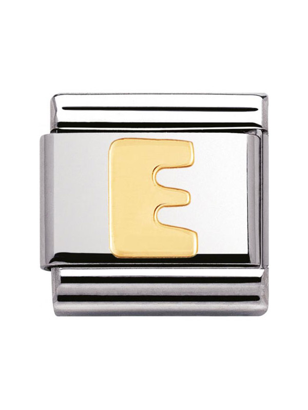 Maillon Nomination classic Lettre D standard Or