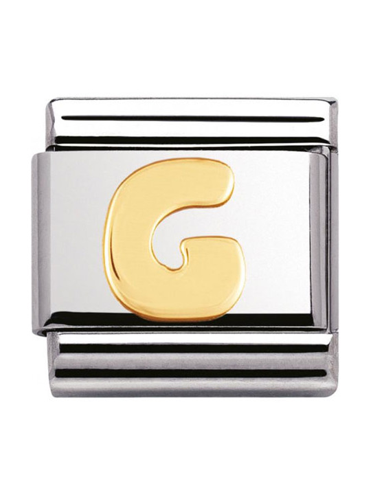 Maillon Nomination classic Lettre G standard Or