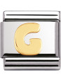 Maillon Nomination classic Lettre G standard Or