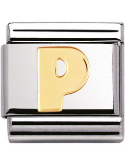 Maillon Nomination classic Lettre O standard Or