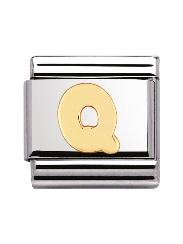 Maillon Nomination classic Lettre Q standard Or