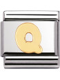 Maillon Nomination classic Lettre Q standard Or