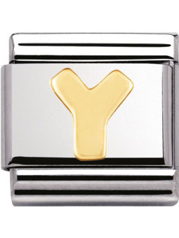 Maillon Nomination classic Lettre Y standard Or