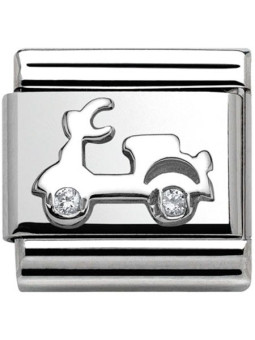 Maillon Nomination classic Argent scooter