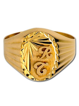 Chevalière Or jaune