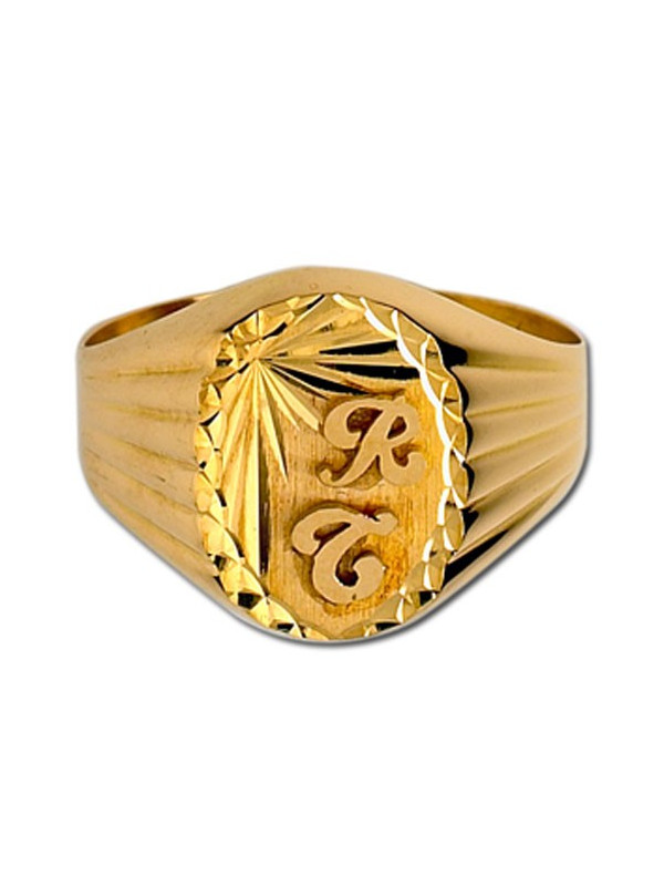 Chevalière Or jaune