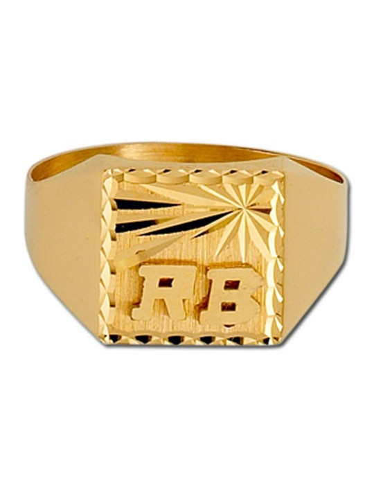 Chevalière or jaune