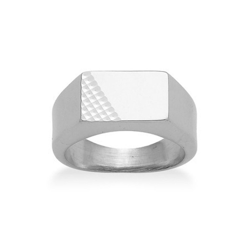 Chevalière Argent