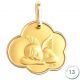 Médaille de baptême Ange en Or