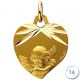 Médaille de baptême Ange en Or - Augis