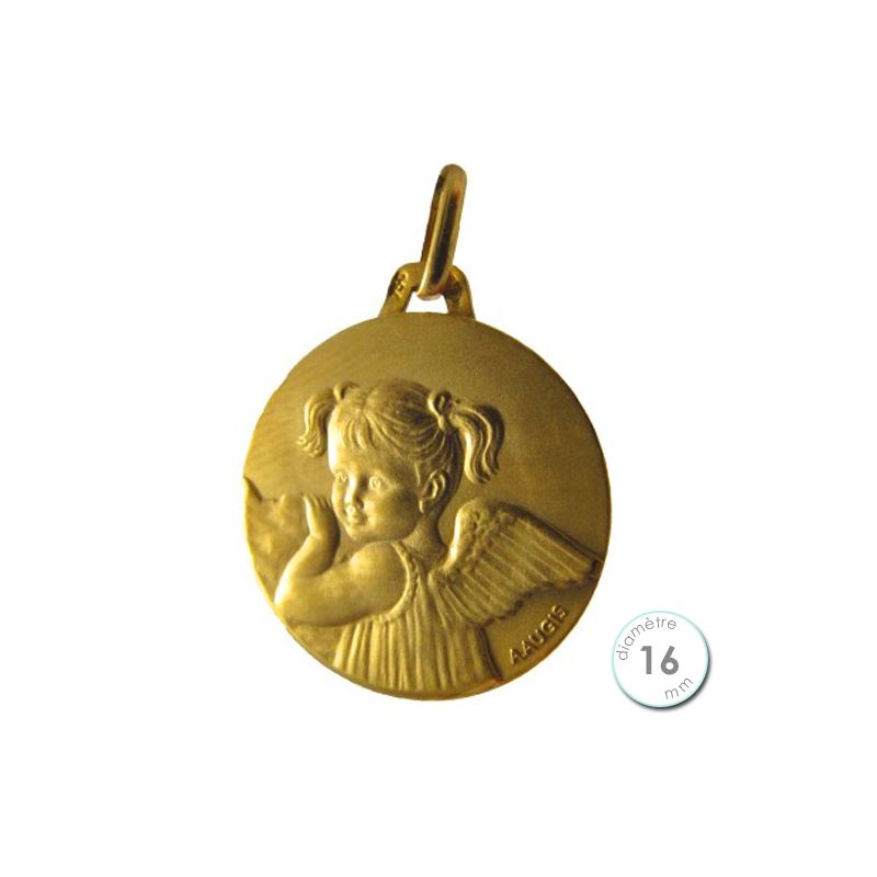 Médaille Laïque en Or - Augis