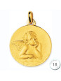 Médaille de baptême Ange en Or