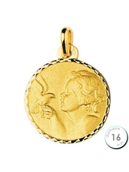 Médaille de baptême Ange en Or