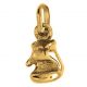 Pendentif gant de box Or jaune