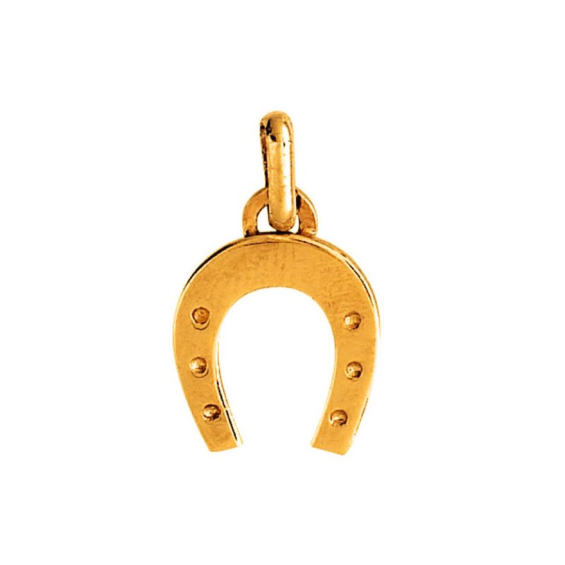 Pendentif fer à cheval en Or jaune