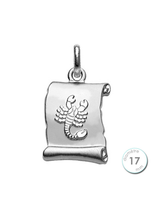 Pendentif zodiaque Argent