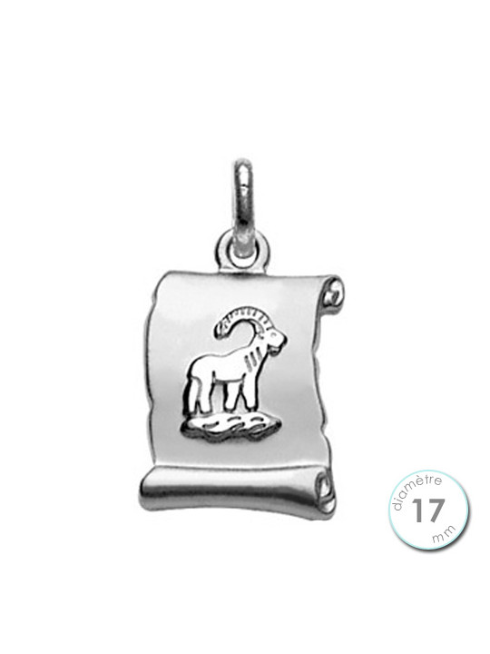 Pendentif zodiaque Argent