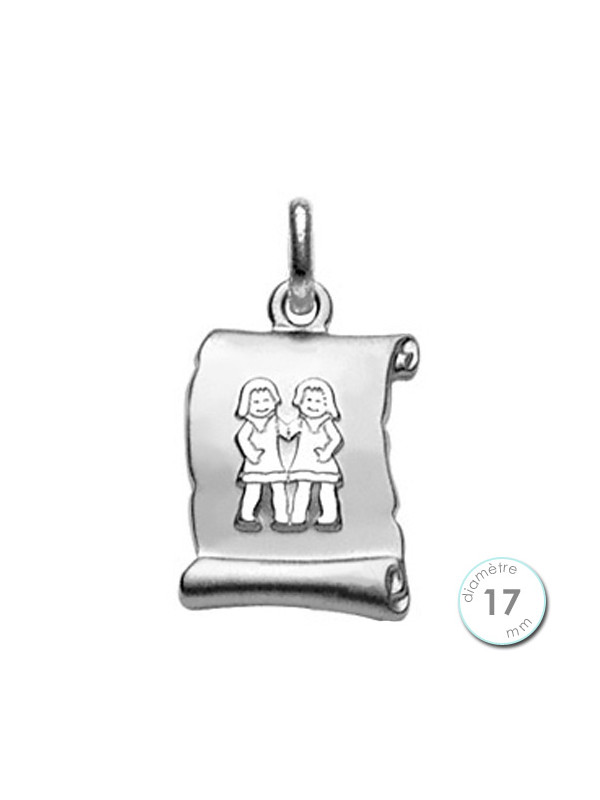 Pendentif zodiaque Argent