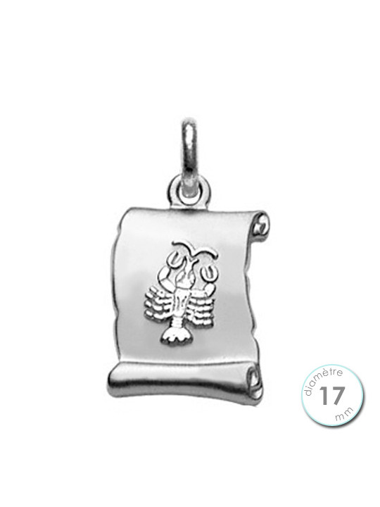 Pendentif zodiaque Argent