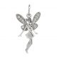 Pendentif fée en Argent et oxydes de zirconium