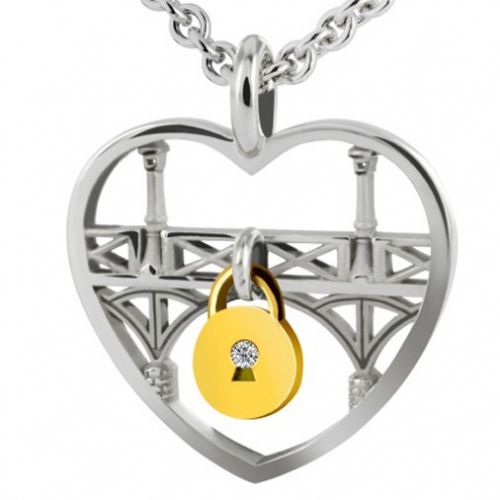 Collier en Argent et Or jaune - Tournaire