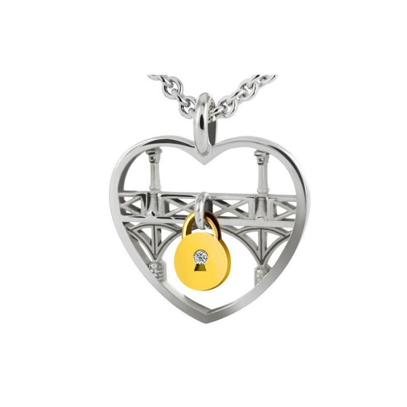 Collier en Argent et Or jaune - Tournaire