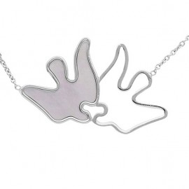 Collier Argent et nacre - Nina Ricci