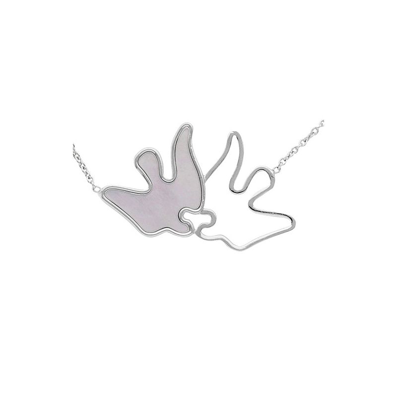 Collier Argent et nacre - Nina Ricci