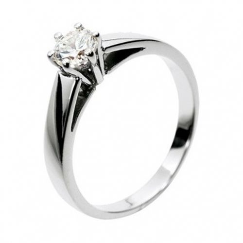 Bague solitaire Or et Diamant