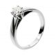 Bague solitaire Or et Diamant