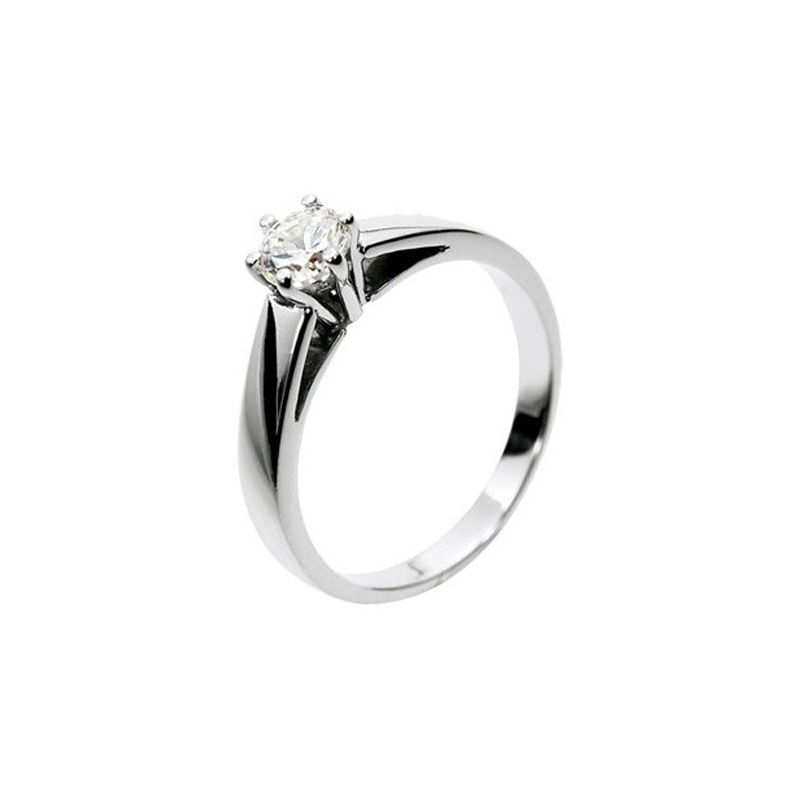 Bague solitaire Or et Diamant