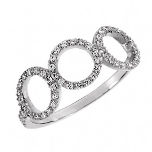 Bague Argent et oxyde de zirconium