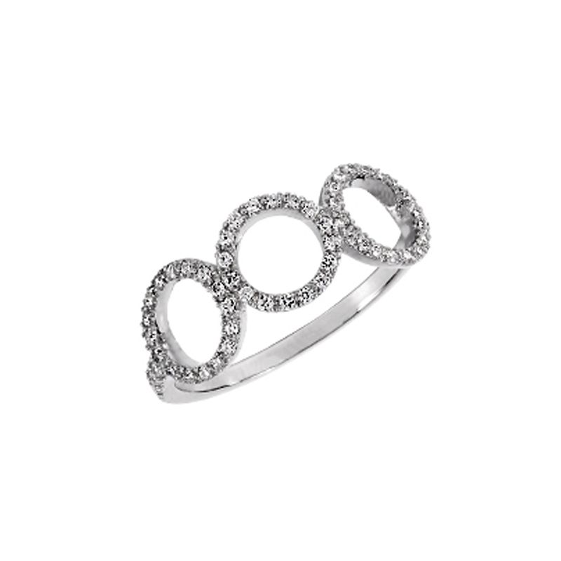 Bague Argent et oxyde de zirconium