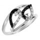 Bague Argent et oxyde de zirconium
