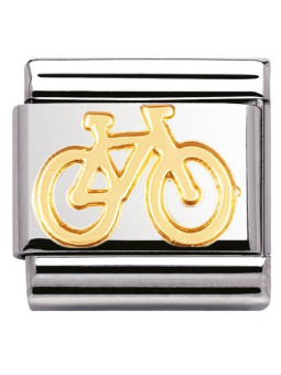 Maillon Nomination classic vélo en Or