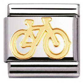 Maillon Nomination classic vélo en Or