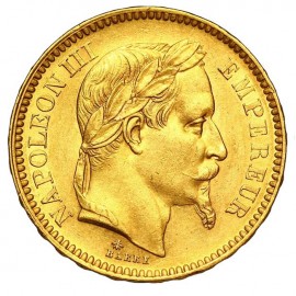 Pièce Or 20 francs Napoléon