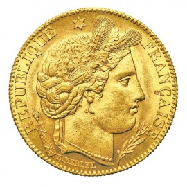 Pièce Or 10 Francs Cères