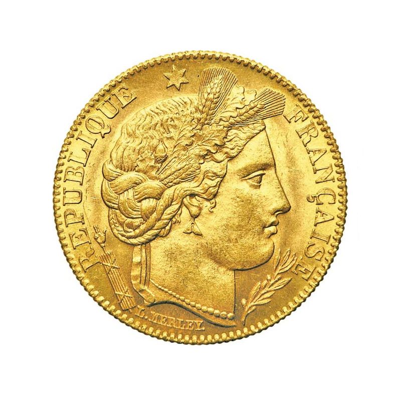 Pièce Or 10 Francs Cères