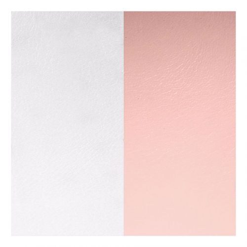 Cuir reversible les Georgettes gris/rose clair