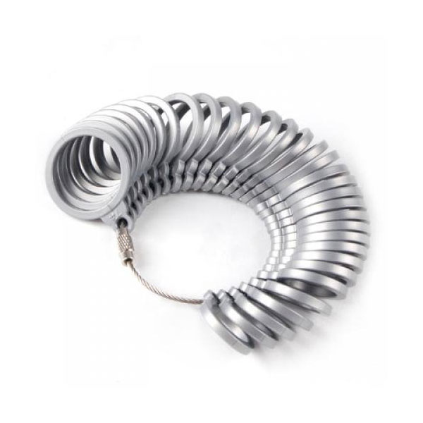 Ensemble De Mesure De Bague Réutilisable - Outil De Mesure De La Taille Des Doigts - Outils De Taille De Bijoux 1 à 17 - Taille Des Bagues Américaines