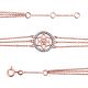 Bracelet plaqué Or rose