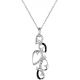 Collier feuilles en Argent