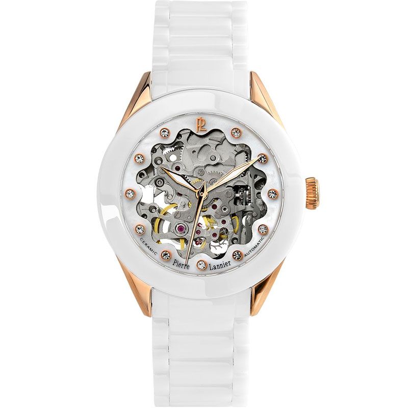 Montre femme Pierre Lannier automatique céramique