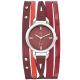 Montre femme Go multi-lanières rouge
