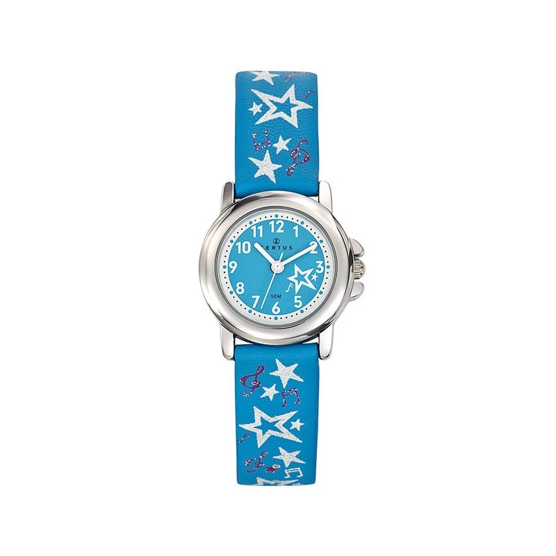 Montre enfant Certus bleue musique