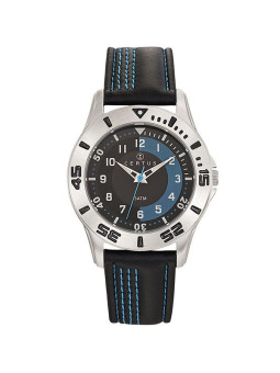 Montre enfant Certus bleue et noire