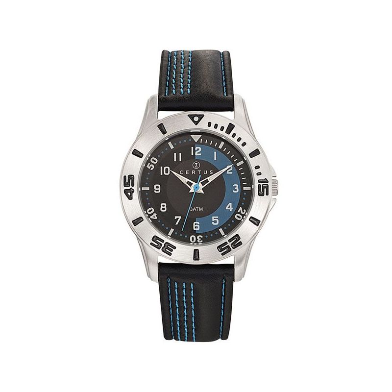 Montre enfant Certus bleue et noire