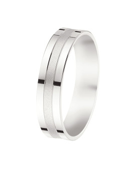 Alliance de mariage Or blanc