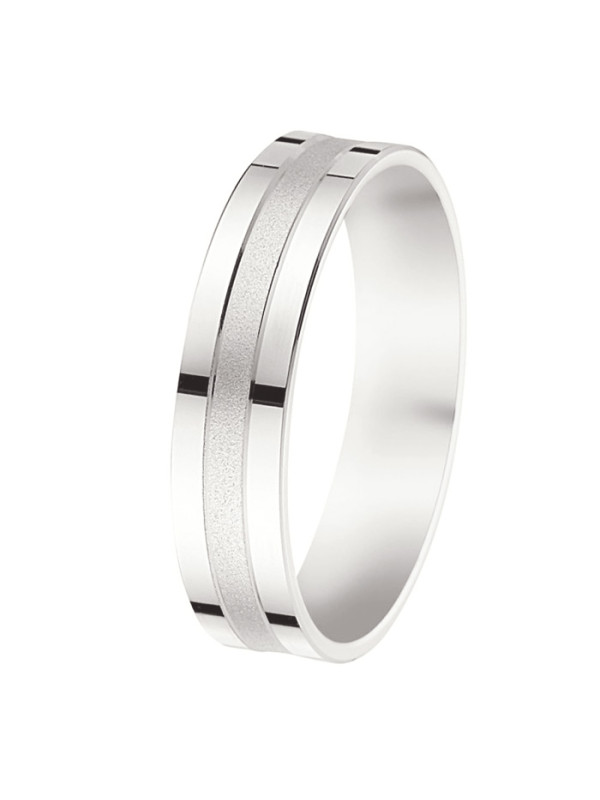 Alliance de mariage Or blanc